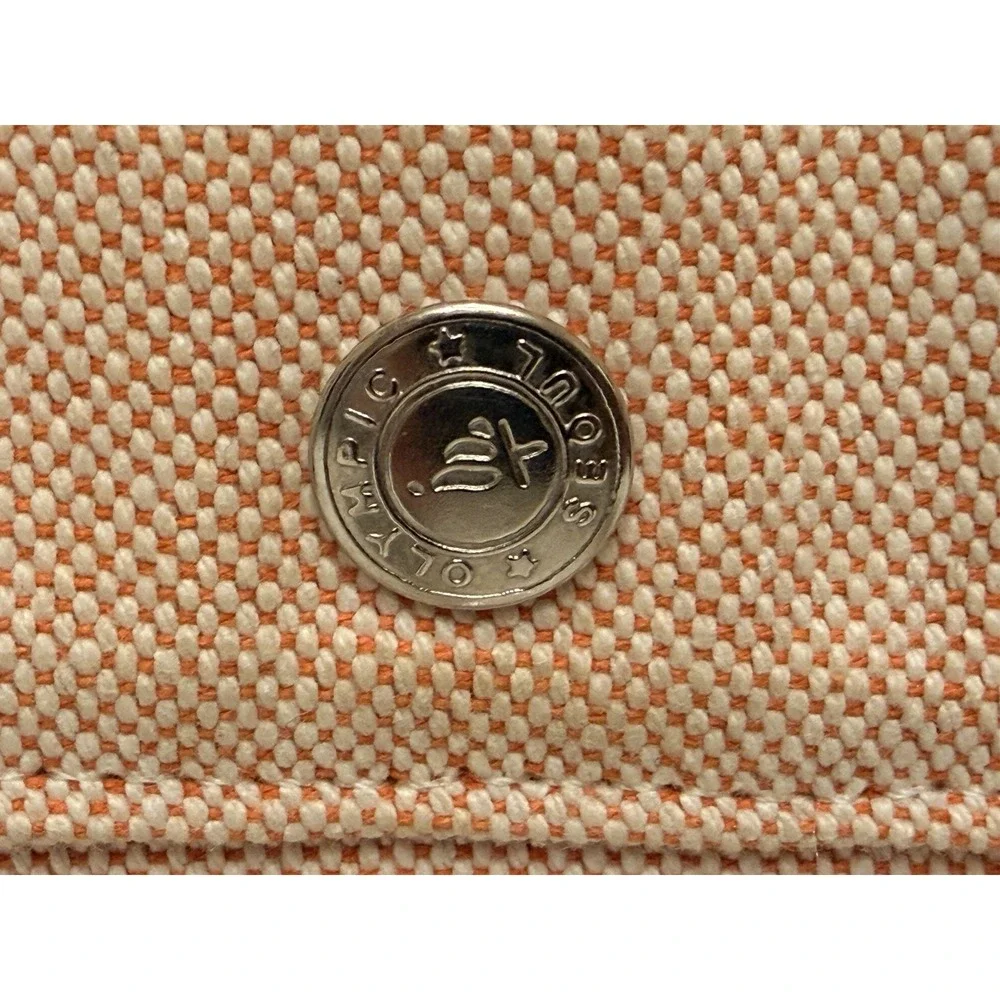 Vintage 1988 Seoul Olympic Canvas Tote Bag Official Olympic Memorabilia - Picture 2 of 11